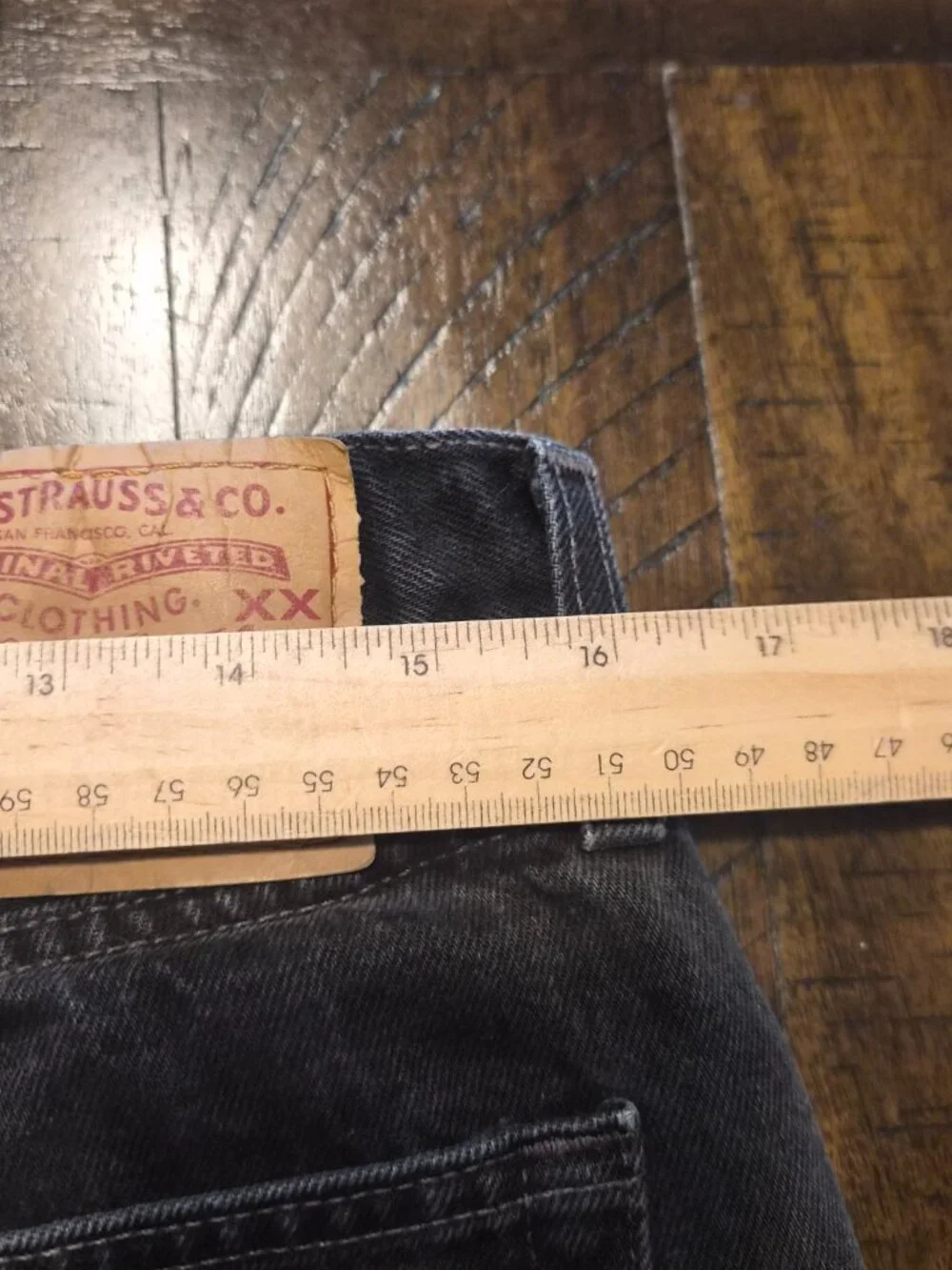 VTG Levis Jeans Mens 34X32 Fits 32x32 501XX Shrink To Fit Fade Made in USA G713